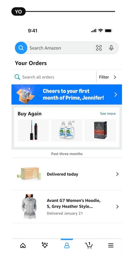 PMP showing Cheers to your first month with Prime Video credit CTA