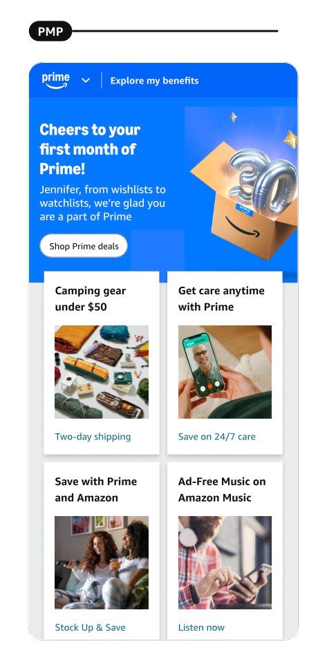 Pop-up: Thanks for being a part of Prime
